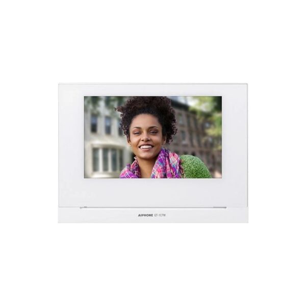 *Promo* Aiphone GT Series 7" Hands-Free Colour Video Tenant Station, WiFi, White