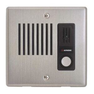 Aiphone IE Series Door Station, Stainless Steel Faceplate, Flush Mount