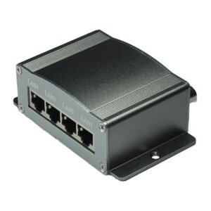 IP over Coax Converter, 4 Channel Master Unit