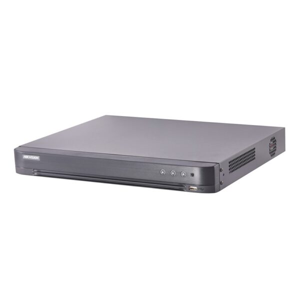 Hikvision 8MP 8ch DVR HDTVI/ AHD/CVI/CVBS/IP, 2 Bays, 8MP@15fps, No HDD