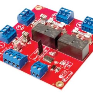 Switched DC Power Hub, 4 Way, Fire Door Release Relay