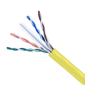 X2 Cable, Cat6, 305m, Pull Box with Reel, Yellow