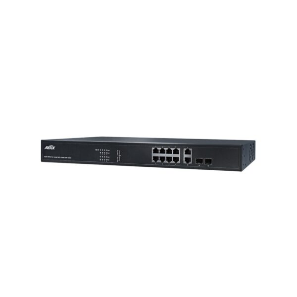 Aetek 8 Port Unmanaged POE Bt Switch, for C42-05030x Switches 2x1Gb SFP, 770W