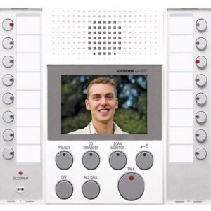 *SpOrd* Aiphone AX Series Audio / Video Master, 8 Doors, 8 Masters, White