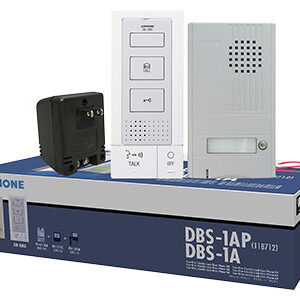 Aiphone DB Series 1 Door / 1 Master Kit, Inc. DA-1DS, DB1-MD, 16VAC1500/5