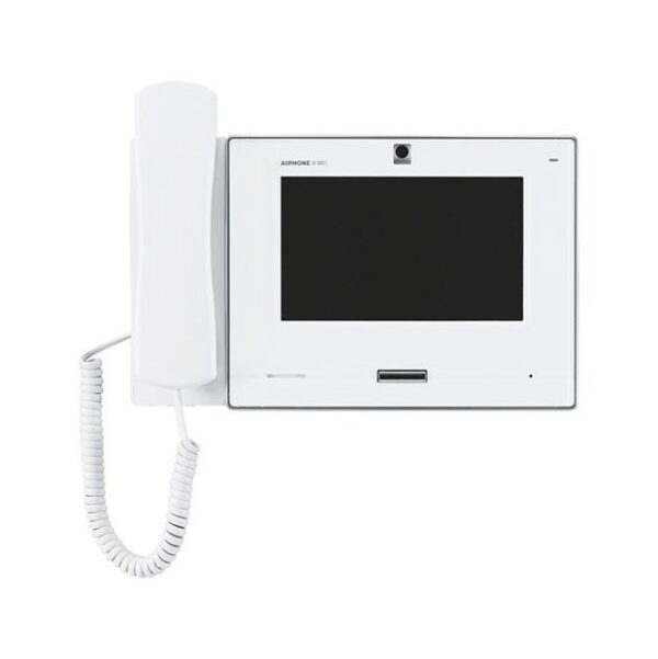 Aiphone IX 2 Series 7" Master Intercom Station With Handset, White