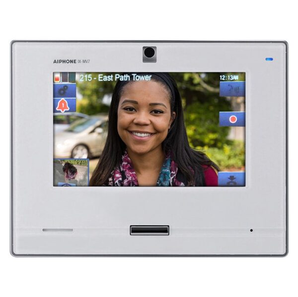 Aiphone IX 2 Series 7" Master Intercom Station, White