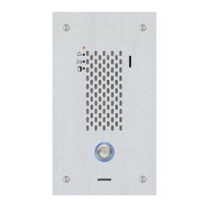 Aiphone IX 2 Series Audio Door Station, Flush Mount, Stainless Steel, IP65