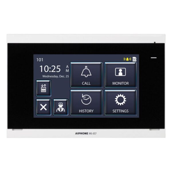 Aiphone IXG Series IP Colour Video Tenant Station, White
