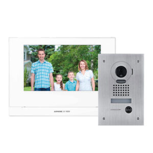 Aiphone JO 7" Video Intercom Kit, WiFi, Vandal Door Station, Flush Mount