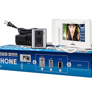 *SpOrd* Aiphone JP Series 7" Touch Screen 4 x 8 Video Intercom Kit, Handset, Plastic