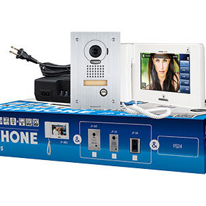 Aiphone JP Series 7" Touch Screen 4 x 8 Video Intercom Kit, Handset, Vandal