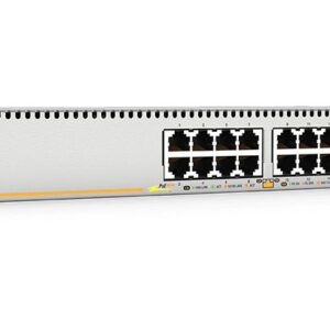 Allied Telesis 24-port Gigabit PoE Switch, 24x 10/100/1000T + 4x Gigabit SFP Ports, Layer 3