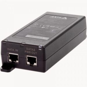AXIS 30W Midspan AC/DC Power Supply, 24 V AC and 10-28 V DC, PoE, 802.3at
