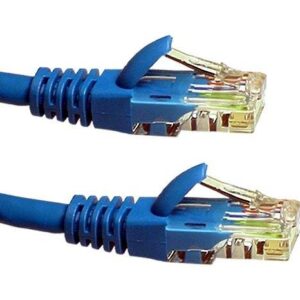CAT6A Patch Cable, 0.25m, Blue