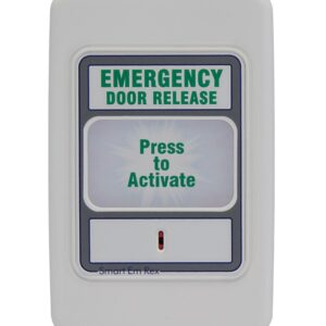 Trojan Em Rex, Resettable Emergency Door Release, White