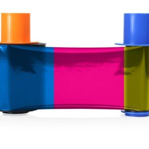 Fargo Full-Colour (YMCKO) Ribbon, Resin Black Panel - 500 prints
