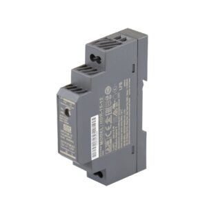 Meanwell 12vDC 1.25A (15W) Ultra Slim Step Shape DIN Rail Power Supply,
