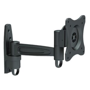 LCD Monitor Swivel & Tilt Wall Mount Bracket, 13" to 27" Monitors, VESA Mount