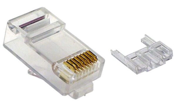 CAT6 Plugs (8P8C) for Solid Cable, 50 pack