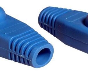 Blue Boot to suit RJ45 CAT5E / CAT6 Plugs, 6mm, Single