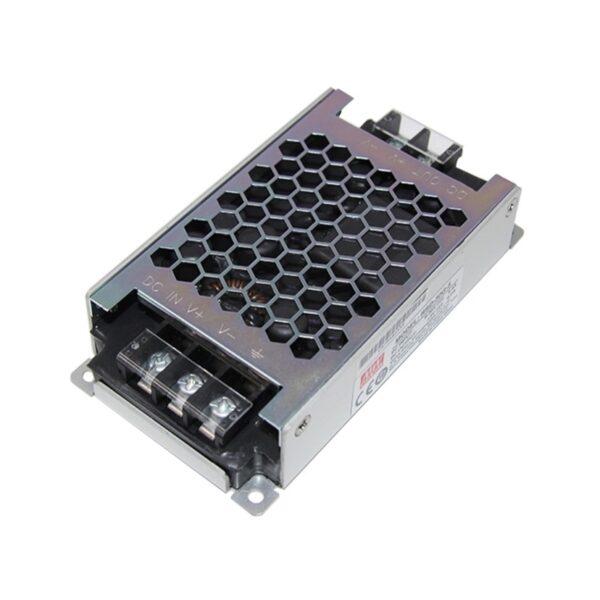 Meanwell 48vDC-24vDC 2.5A (60 watt) Single Rail Output DC to DC Enclosed Converter