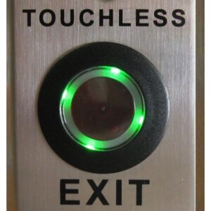 Touchless Exit Button, SS Plate, Illuminated