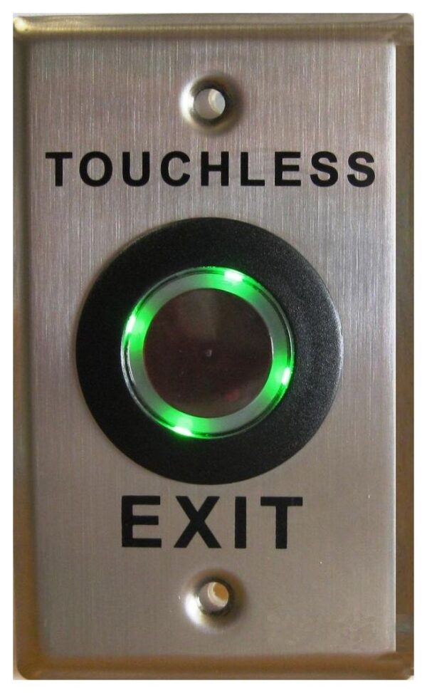 Touchless Exit Button, SS Plate, Illuminated