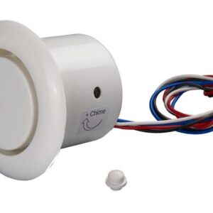Flush mount combo piezo/chime
