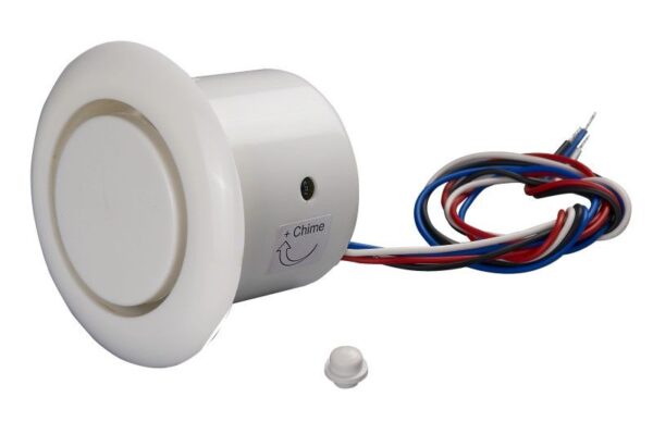 Flush mount combo piezo/chime