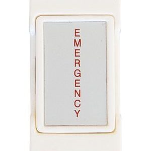 Slim emergency button