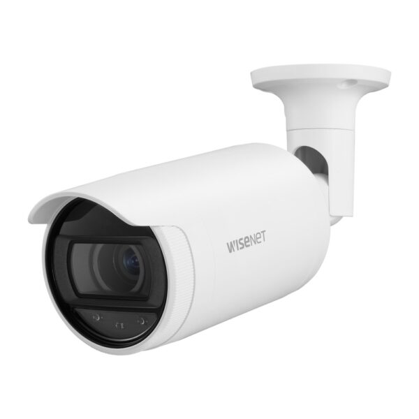 Hanwha A-series 4MP Outdoor Bullet Camera, H.265, 30m IR, IP66, 3.3-10.3mm