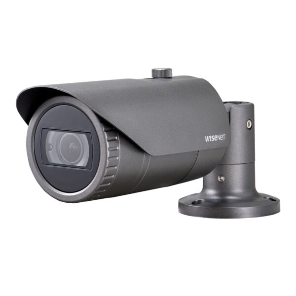 Hanwha Wisenet HD+ 2MP AHD Outdoor Bullet, WDR, IR, IP66, IK10, 24VAC/12VDC, 3.2-10mm