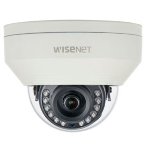 Hanwha Wisenet HD+ 4MP AHD Outdoor Dome, DWDR, 20m IR, IP66, IK10, 12VDC, 2.8mm