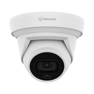 Hanwha Q Core 8MP Outdoor AI Flateye Camera, Dual Light, IP67, 3mm
