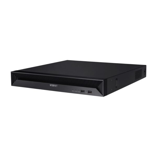 *Promo* Hanwha 16ch 8MP PoE NVR, H.265, 128Mbps, No HDD (2 SATA 20TB max)