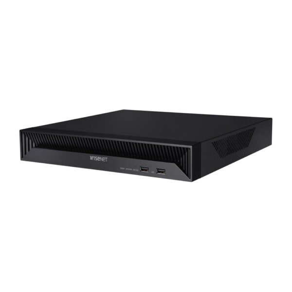 *Promo* Hanwha 8ch 8MP PoE NVR, H.265, 80Mbps, No HDD (1 SATA 6TB max)