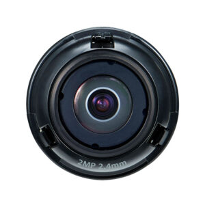 *SpOrd* Hanwha Wisenet 1/2.8" Fixed Focal Megapixel Lens to suit PNM-9000VQ, F2.0, 2.4mm