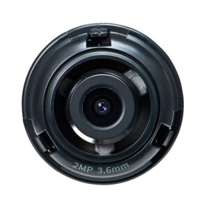 *SpOrd* Hanwha Wisenet 1/2.8" Fixed Focal Megapixel Lens to suit PNM-9000VQ, F2.0, 3.6mm