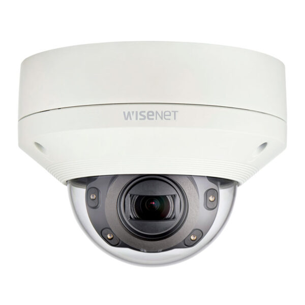 *CLR* Hanwha 2MP Outdoor Dome Camera, H.265, 60fps, 150dB WDR, 50m IR, 2.8-12mm