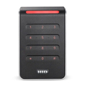 HID Signo 40K Wide 3x4 Keypad Reader, Standard Profile, Pigtail