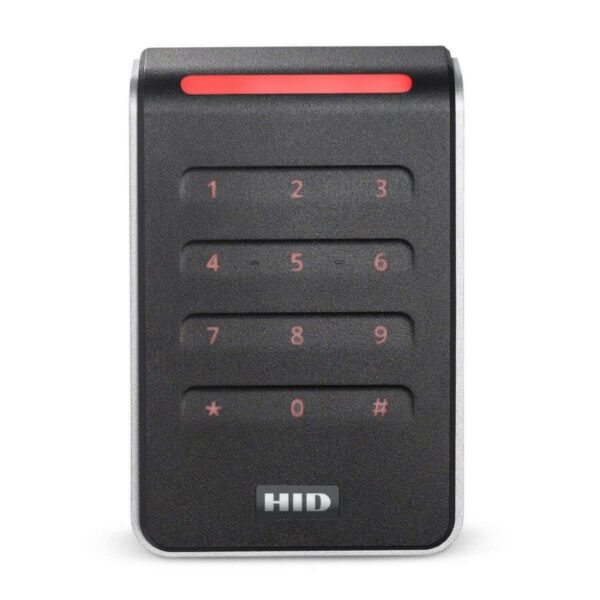 HID Signo 40K Wide 3x4 Keypad Reader, Standard Profile, Pigtail