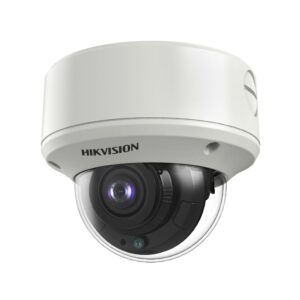 Hikvision TVI4.0 8MP Outdoor Dome Camera, WDR, 60m IR, 4 in 1, IP67, VDC/VAC, 2.7 - 13.5mm