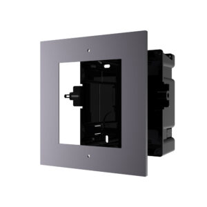 Hikvision 2nd Gen Intercom, Single Gang Housing, Flush Mount