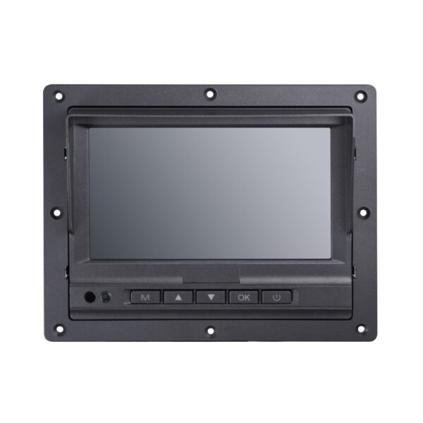 *SpOrd* Hikvision 7" Mobile LCD Monitor for Mobile NVR and DVR, 800x480 , IP54