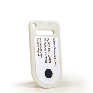 *SpOrd* Inovonics Alarm Clearance Card to suit EN1221S-60 Pendants