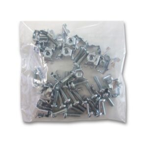 PCB Mounting Clip - Pack of 25 standoffs and screws to mount PCBs in Metalware