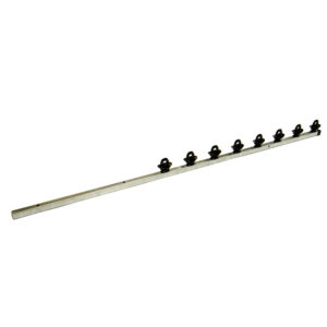Nemtek Jurassic Square Tube Straight Bracket, 8 Wire, HDG, 20 x 20 x 1.6mm, 1195mm