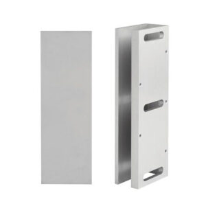 Lockwood EMZ4B-GU Glass Door U-Bracket Single EMZ4 Mag