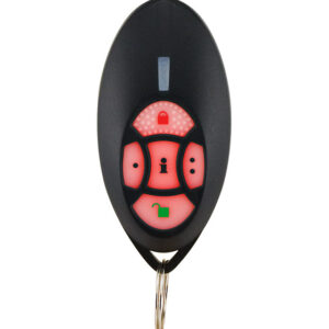 Paradox Wireless Remote, Two Way, Black, 433MHz